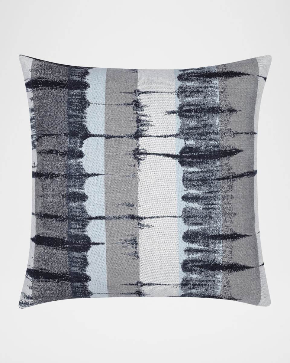 Shibori Indoor/Outdoor Pillow, 20" Square
